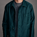 VESTE DE TRAVAIL MOLESKINE HOMME FOREST - LE MONT SAINT MICHEL