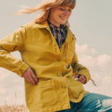 VESTE DE TRAVAIL MOLESKINE FEMME CITRUS - LE MONT SAINT MICHEL