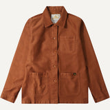 VESTE DE TRAVAIL MOLESKINE FEMME BRICK - LE MONT SAINT MICHEL