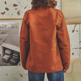 VESTE DE TRAVAIL MOLESKINE FEMME BRICK - LE MONT SAINT MICHEL