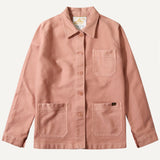 VESTE DE TRAVAIL MOLESKINE FEMME VIEUX ROSE - LE MONT SAINT MICHEL