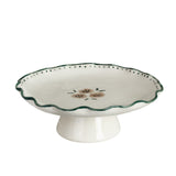 ASSIETTE SUR PIED EN CÉRAMIQUE