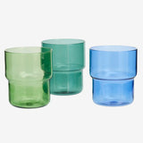 VERRES COLORÉS BLEUTÉS