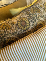 COUSSIN TOILE PORTOFINO OCRE 40X60 CM - MAISON DE VACANCES