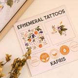 PLANCHE DE TATOUAGES ÉPHÉMÈRES - DOLCE VITA