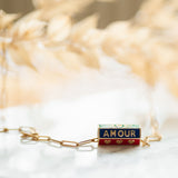 COLLIER GRIGRI AMOUR VERT