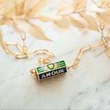 COLLIER GRIGRI AMOUR VERT