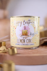 CANCAKE "HAPPY BIRTHDAY" - JAUNE