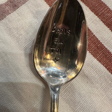 CUILLÈRE EN ARGENT - CROIS EN TOI