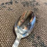 CUILLÈRE EN ARGENT - LE GRAS C'EST LA VIE