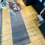TAPIS PASSAGE KILIM AFGHAN AF2512122 - 3,91 x 0,8 M