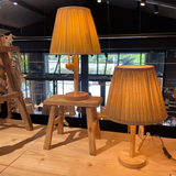 LAMPE ARIA - JAUNE PÂLE