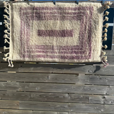 TAPIS 95x160CM LILAS - BENI OUARAIN