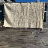 TAPIS 170x100CM UNI BLANC - BENI OUARAIN