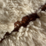 TAPIS LOSANGES BRIQUE 285x205 - BENI OUARAIN