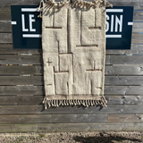 TAPIS 160x105 CM ECRU ET BEIGE - BENI OUARAIN