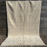 TAPIS POIS NOIRS 300x200 CM - BENI OUARAIN