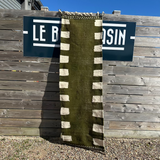 TAPIS COULOIR ZANAFI KAKI 230x72 CM