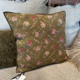 COUSSIN LIN WABI SABI JARDIN SECRET BRONZE 50x50 CM - MAISON DE VACANCES