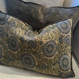 COUSSIN CHENILLE VISCONTI KAKI 40x60 CM - MAISON DE VACANCES
