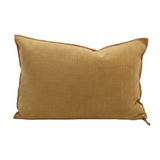 COUSSIN CHENILLE COMO OCRE 40X60 - MAISON DE VACANCES