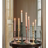 CHANDELIER HEDDA JAUNE LARGE