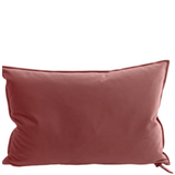 COUSSIN VELOURS PALAZZO ROSE THÉ 40x60 CM // DEFAUT - MAISON DE VACANCES
