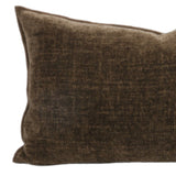 COUSSIN CHENILLE VISCONTI BRONZE 40x60 CM - MAISON DE VACANCES