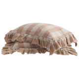 COUSSIN VICHY COTTAGE À VOLANTS NUDE 30x40 CM - MAISON DE VACANCES