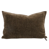COUSSIN CHENILLE VISCONTI BRONZE 50x50 MAISON DE VACANCES