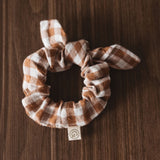 CHOUCHOU EN LIN VICHY BRIQUE