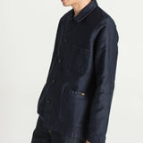 VESTE DE TRAVAIL MOLESKINE HOMME NAVY - LE MONT SAINT MICHEL