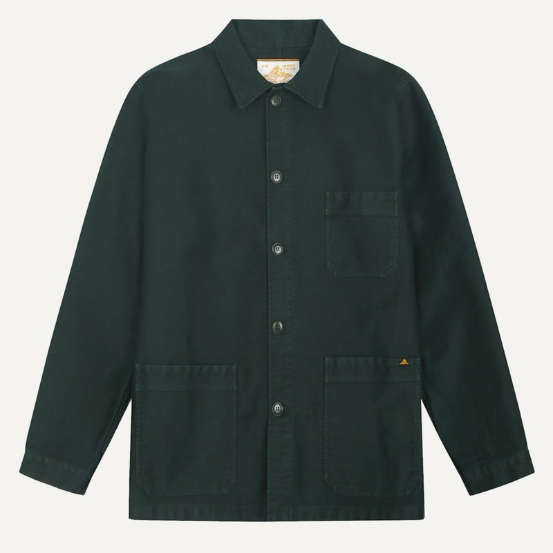 VESTE DE TRAVAIL MOLESKINE HOMME FOREST - LE MONT SAINT MICHEL