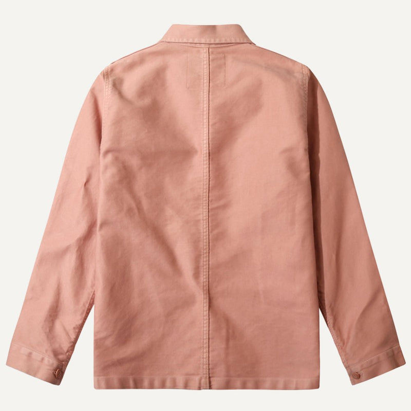 VESTE DE TRAVAIL MOLESKINE FEMME VIEUX ROSE - LE MONT SAINT MICHEL