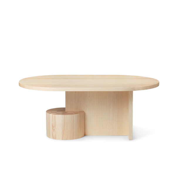 TABLE BASSE INSERT EN FRÊNE MASSIF HUILÉ - FERM LIVING