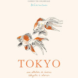 CARNET DE COLORIAGE TOKYO - ZOE DE LAS CASES