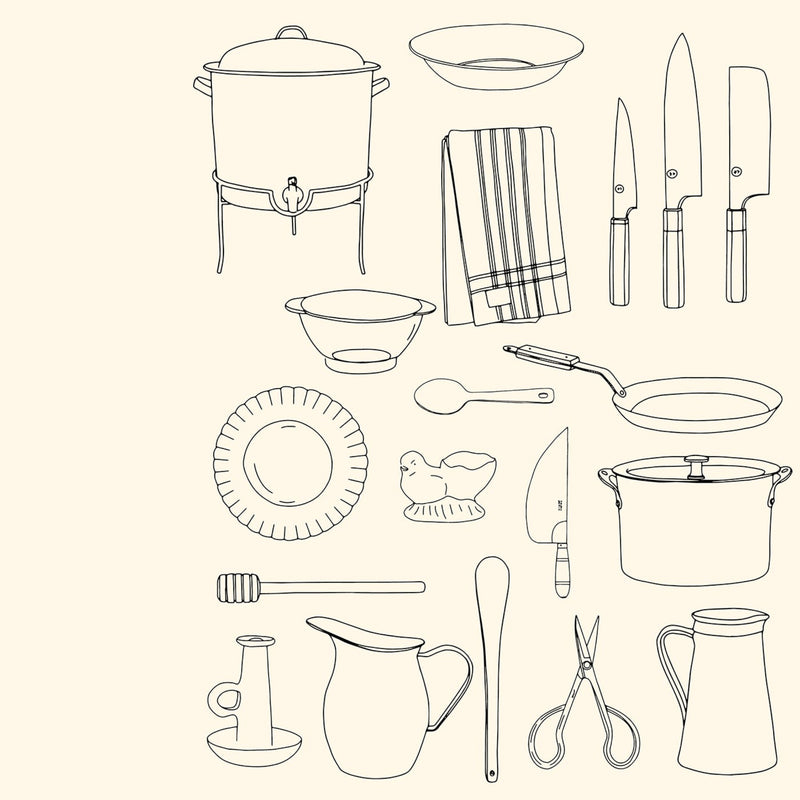 CARNET DE COLORIAGE CUISINES - ZOE DE LAS CASES