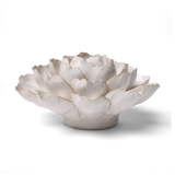 CERAMIC FLOWER IVORY CABBAGE