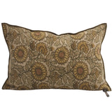 COUSSIN LIN WABI SABI LES TOURNESOLS BRONZE 30x50 CM - MAISON DE VACANCES