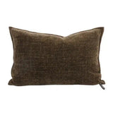 COUSSIN CHENILLE VISCONTI BRONZE 40x60 CM - MAISON DE VACANCES