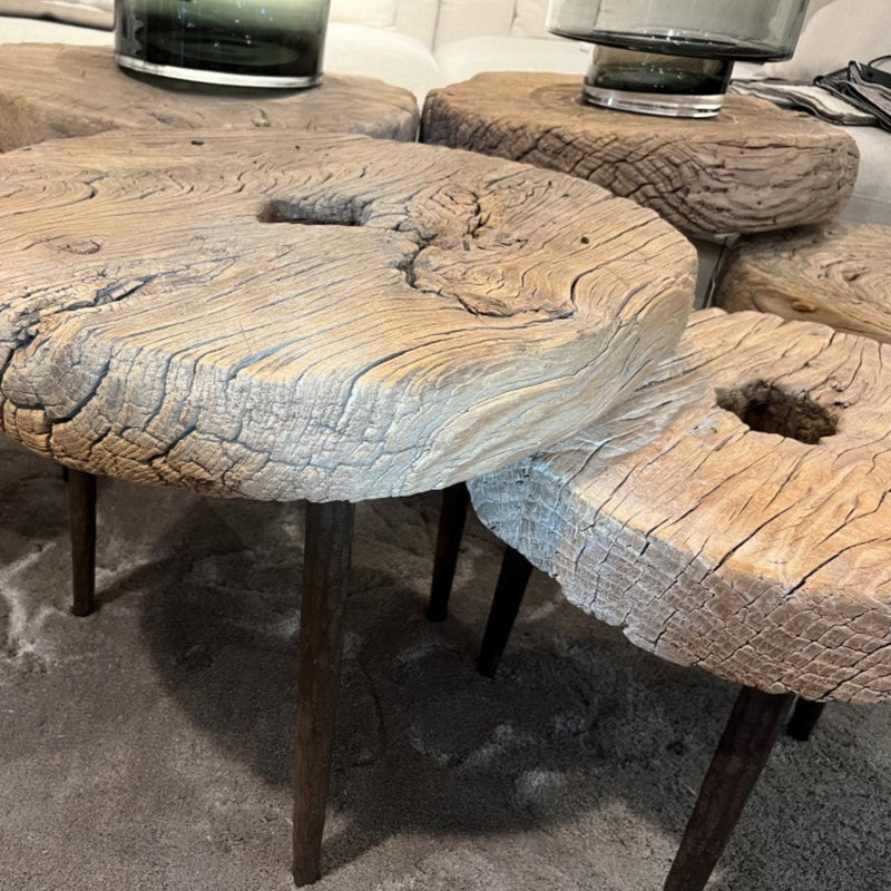 TABLE D'APPOINT EN ORME RONDE PETIT MODELE