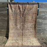TAPIS VINTAGE BIFACE CORAIL ET BLEU 295x185 CM - MGUILD