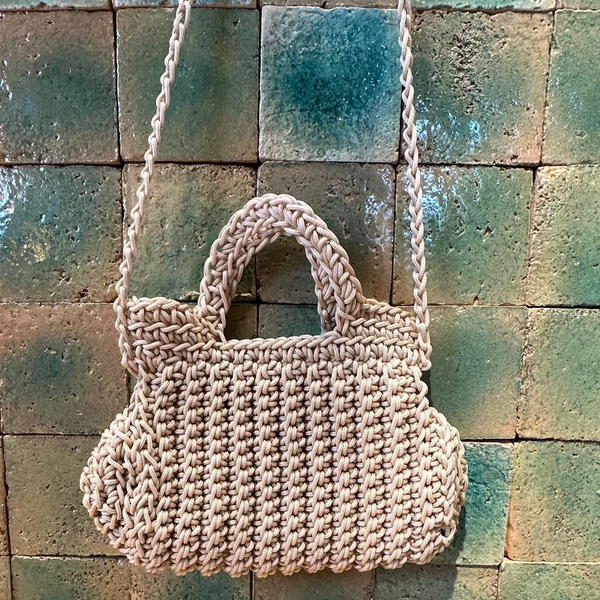 SAC CROCHET BEIGE