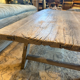 TABLE BASSE EN ORME - 129 x 67 x H 40 CM