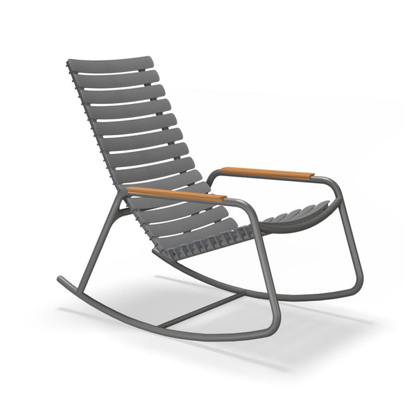 CHAISE ReCLIPS ROCKING CHAIR ACCOUDOIRS BAMBOU - HOUE