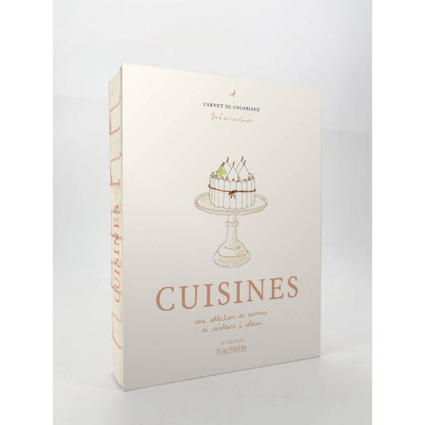 CARNET DE COLORIAGE CUISINES - ZOE DE LAS CASES