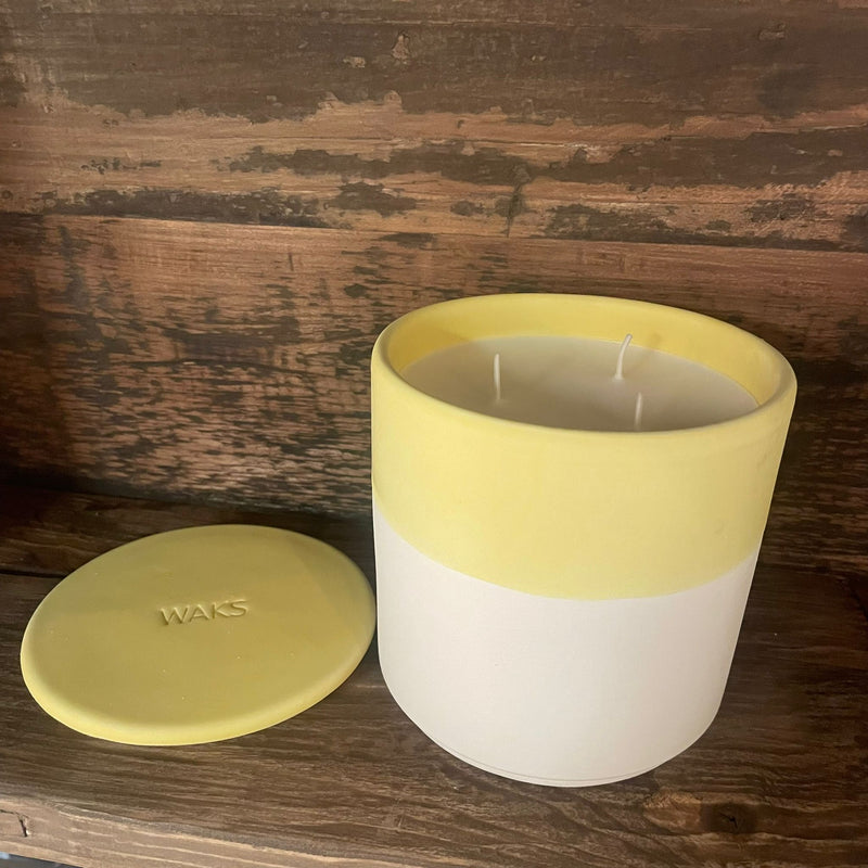 BOUGIE WAKS BASIL CITRUS GM