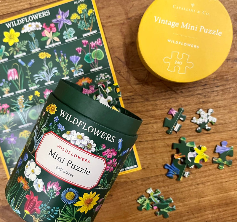 MINI PUZZLE FLEURS SAUVAGES