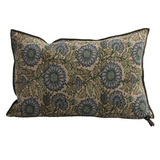 COUSSIN LIN WABI SABI LES TOURNESOLS NUAGE 40x60 CM - MAISON DE VACANCES