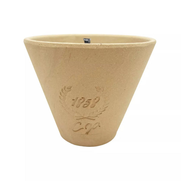 BOUGIE D'EXTERIEUR POT DES LANDES CITRONNELLE BIO JAUNE PALE